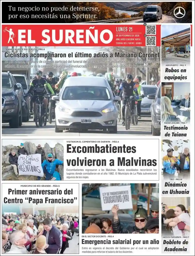 Estudios Max | EL SUDOESTE NOTICIAS - Tapa del diario El Sureño